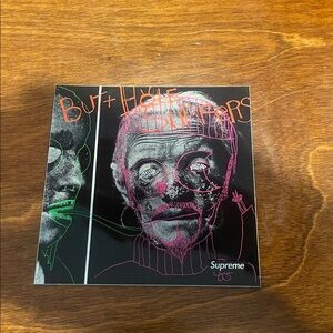 Supreme B***hole sticker